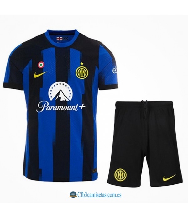 CFB3-Camisetas Inter milan 1a equipación 2023/24 - niÑos