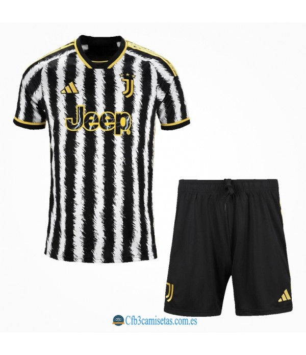 CFB3-Camisetas Juventus 1a equipación 2023/24 - niÑos