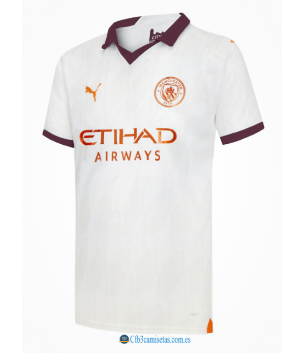 CFB3-Camisetas Manchester city 2a equipación 2023/24 - authentic