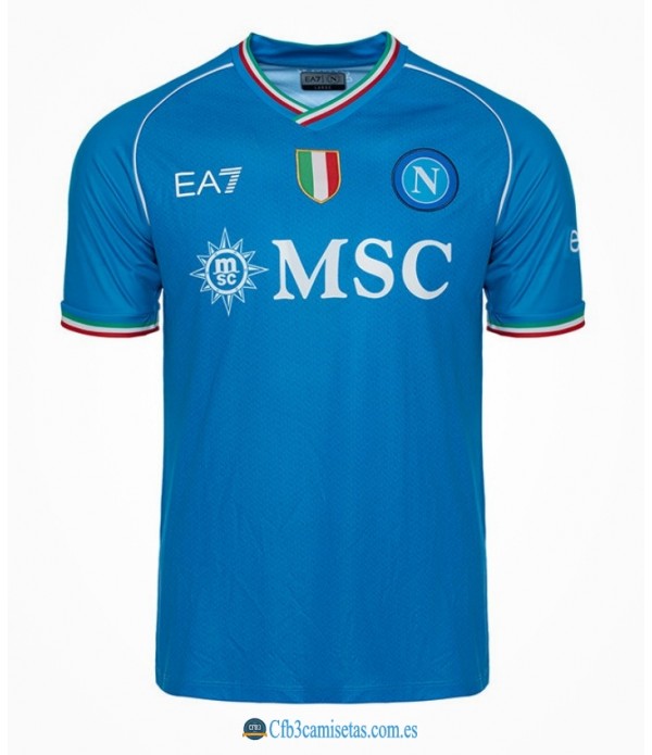 CFB3-Camisetas Napoli 1a equipación 2023/24
