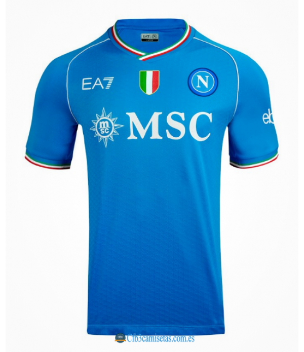CFB3-Camisetas Napoli 1a equipación 2023/24 - authentic