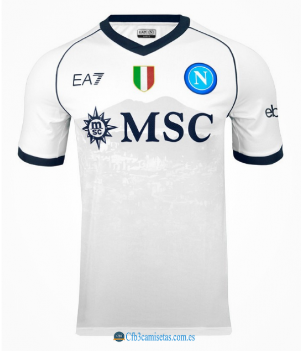 CFB3-Camisetas Napoli 2a equipación 2023/24 - authentic