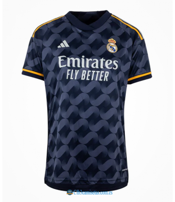 CFB3-Camisetas Real madrid 2a equipación 2023/24 - mujer