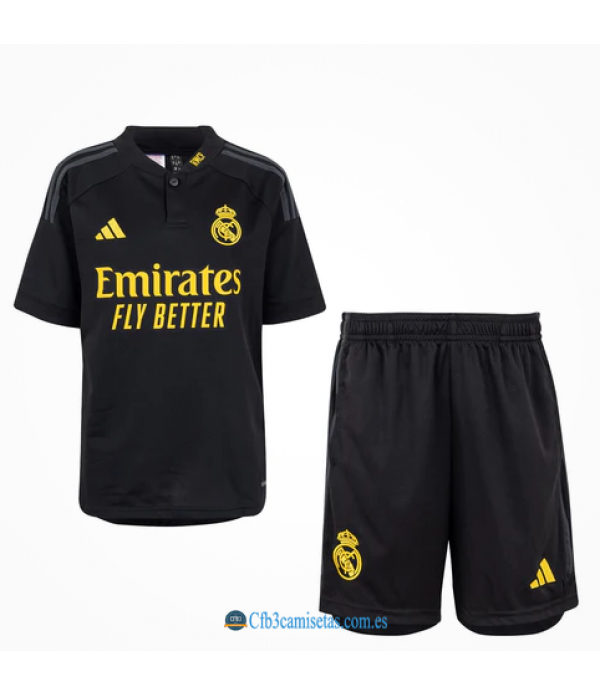 CFB3-Camisetas Real madrid 3a equipación 2023/24 - niÑos