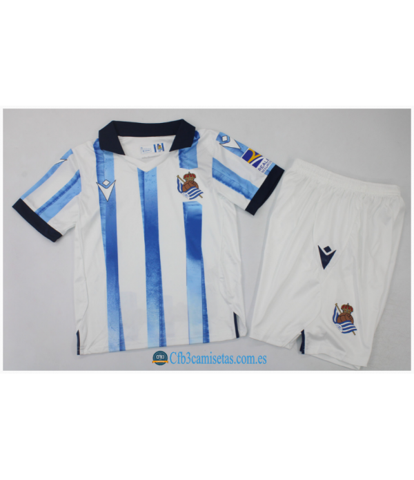 CFB3-Camisetas Real sociedad 1a equipación 2023/24 - niÑos