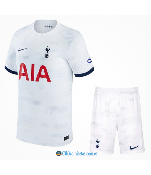 CFB3-Camisetas Tottenham hotspur 1a equipación 2023/24 - niÑos