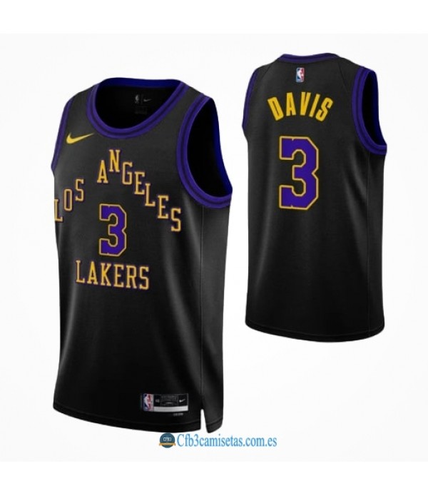 CFB3-Camisetas Anthony davis los angeles lakers 2023/24 - city edition