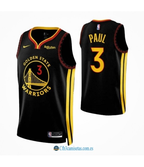 CFB3-Camisetas Chris paul golden state warriors 2023/24 - city