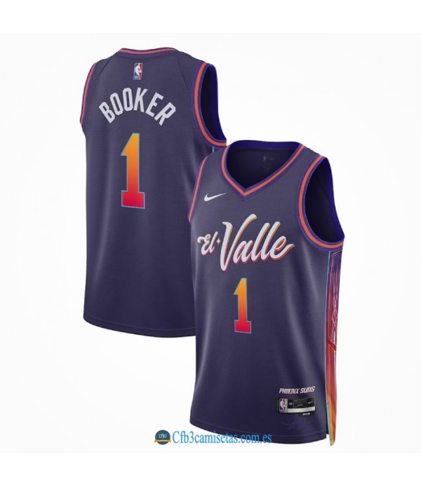 CFB3-Camisetas Devin booker phoenix suns 2023/24 - city edition