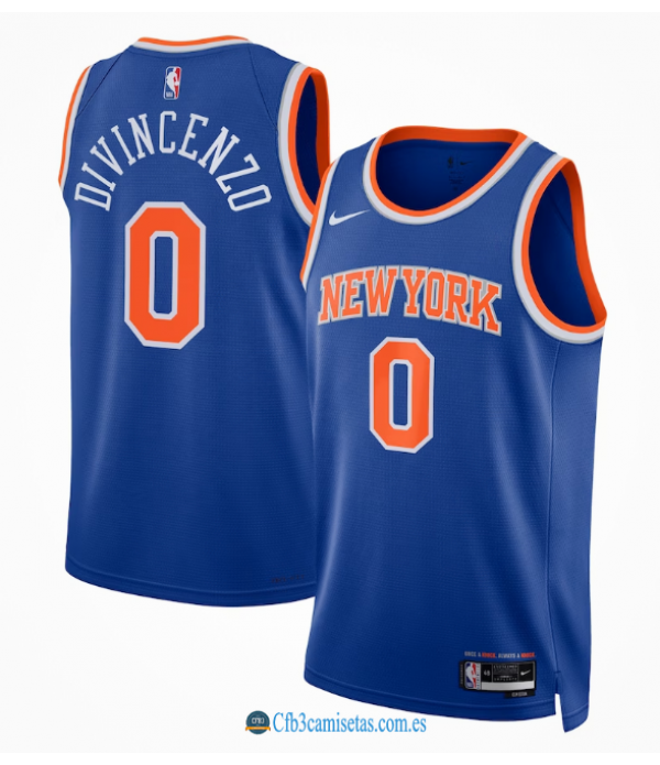 CFB3-Camisetas Donte divincenzo new york knicks 2022/23 - icon