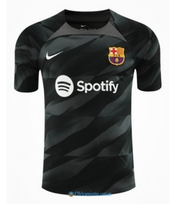 CFB3-Camisetas Fc barcelona 2a equipación portero 2023/24