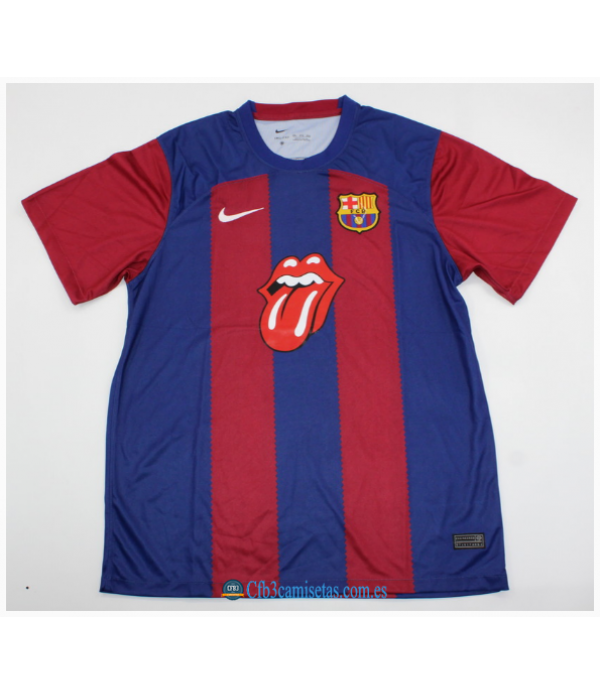 CFB3-Camisetas Fc barcelona x rolling stones 2023/...