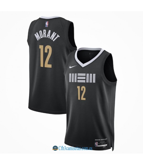 CFB3-Camisetas Ja morant memphis grizzlies 2023/24 - city