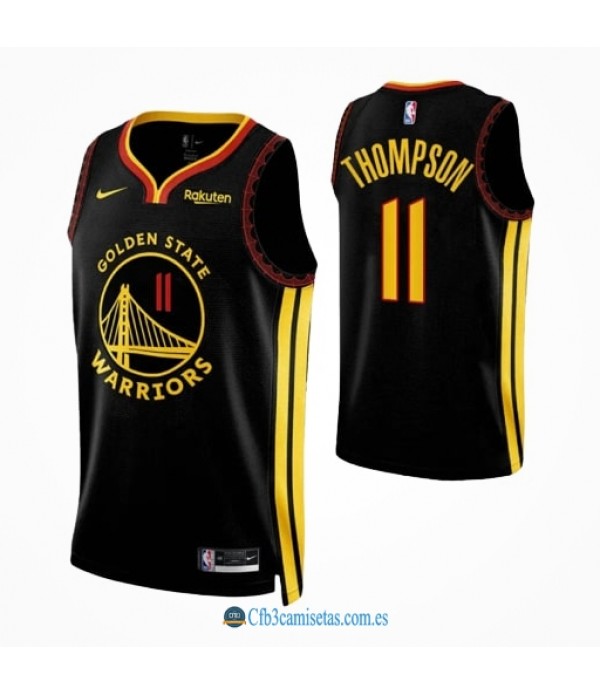 CFB3-Camisetas Klay thompson golden state warriors 2023/24 - city