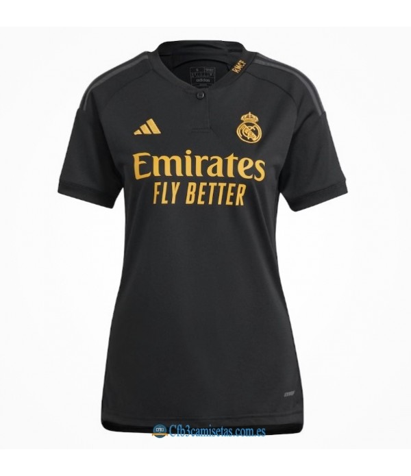 CFB3-Camisetas Real madrid 3a equipación 2023/24 - mujer