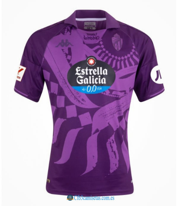 CFB3-Camisetas Real valladolid 2a equipación 2023/24