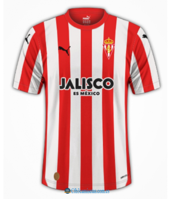 CFB3-Camisetas Sporting de gijon 1a equipacion 2023/24