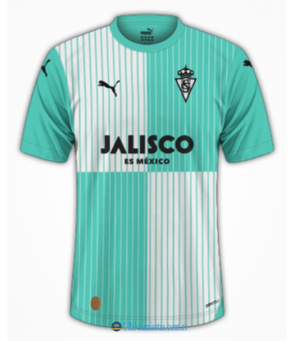 CFB3-Camisetas Sporting de gijon 2a equipacion 2023/24