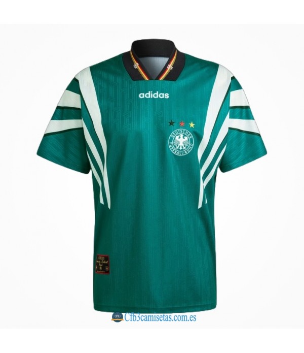 CFB3-Camisetas Alemania 2a equipación euro 1996