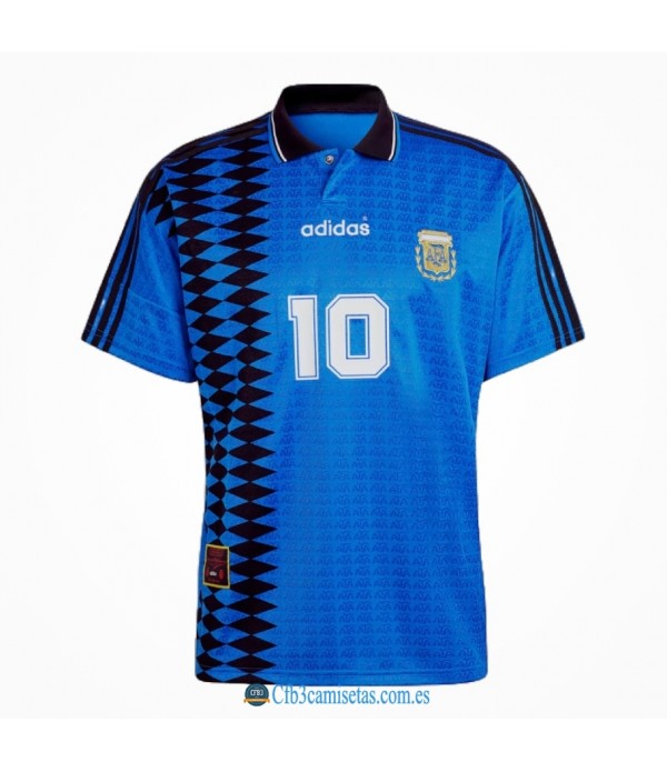 CFB3-Camisetas Argentina 2a equpación mundial 1994