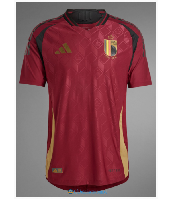 CFB3-Camisetas Bélgica 1a equipación 2024 - authentic