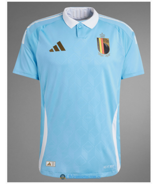 CFB3-Camisetas Bélgica 2a equipación 2024 - authentic