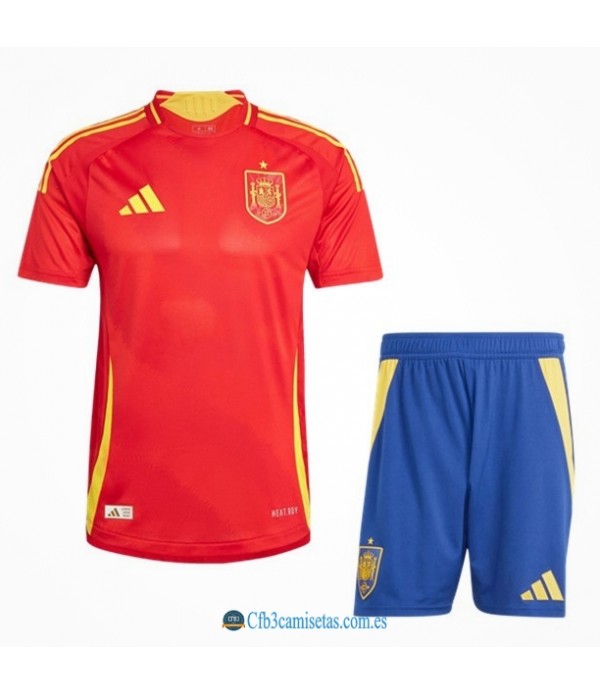 CFB3-Camisetas España 1a equipación 2024 - niÑos