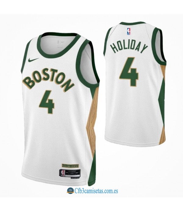 CFB3-Camisetas Jrue holiday boston celtics 2023/24 - city edition