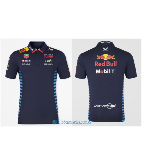 CFB3-Camisetas Polo oracle red bull racing 2024