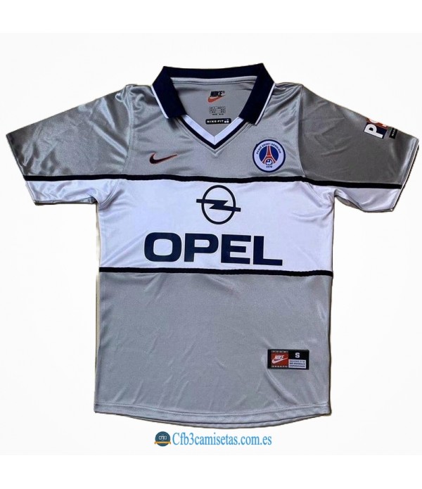 CFB3-Camisetas Psg 2a equipación 2000-01