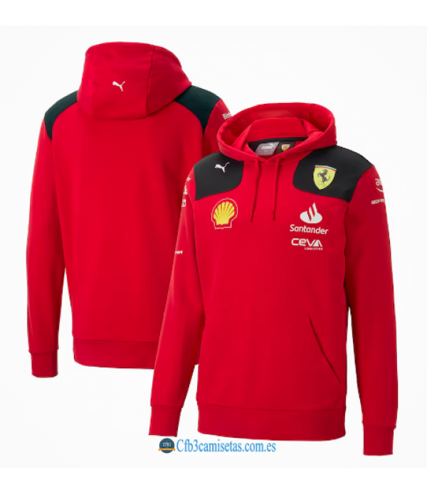 CFB3-Camisetas Sudadera con capucha scuderia ferrari 2024