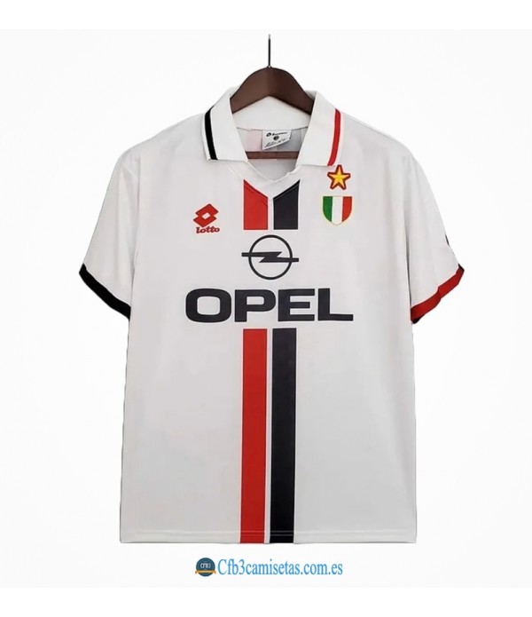 CFB3-Camisetas Ac milan 2a equipación 1996/97