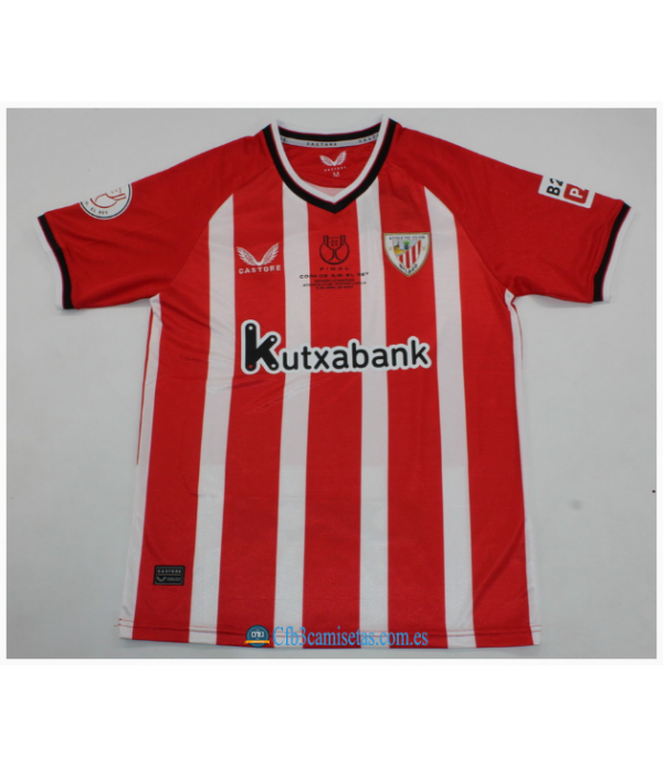 CFB3-Camisetas Athletic bilbao 1a equipación final copa 2024