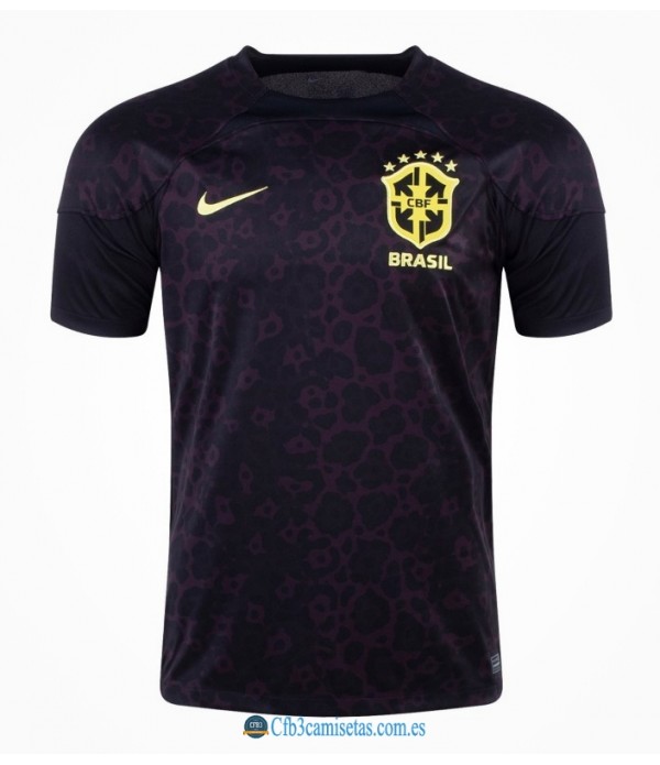 CFB3-Camisetas Brasil no to racism 2023