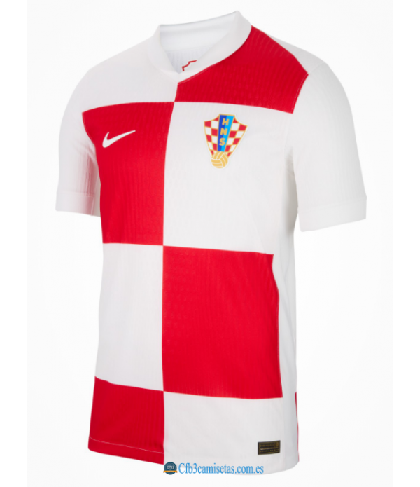 CFB3-Camisetas Croacia 1a equipación 2024 - authentic