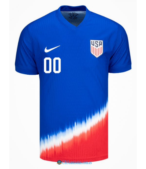 CFB3-Camisetas Eeuu 2a equipación 2024 - authentic