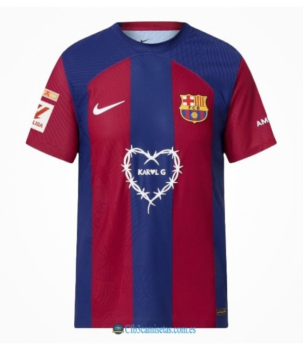 CFB3-Camisetas Fc barcelona x karol g 2023/24