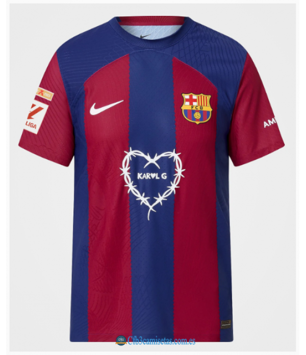 CFB3-Camisetas Fc barcelona x karol g 2023/24 - authentic