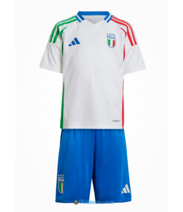 CFB3-Camisetas Italia 2a equipación 2024 - niÑos