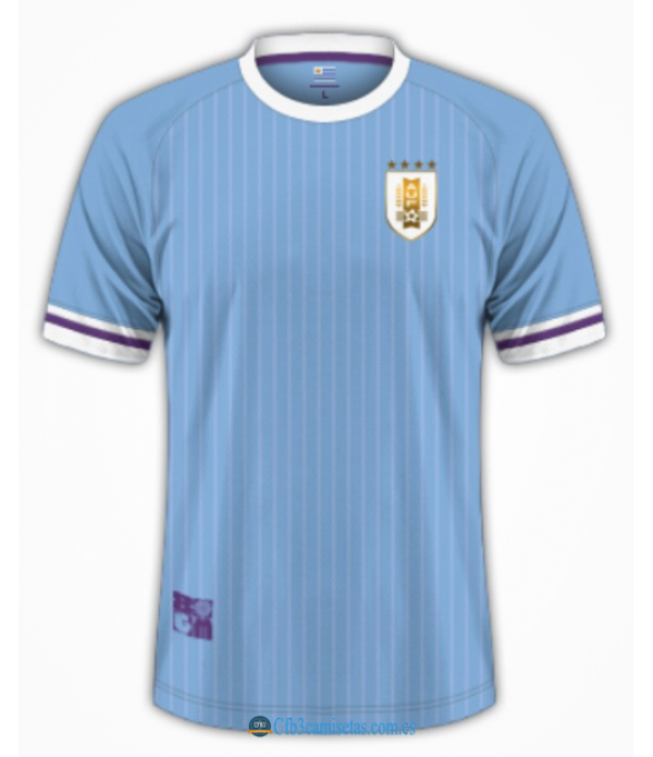 CFB3-Camisetas Uruguay 1a equipación 2024
