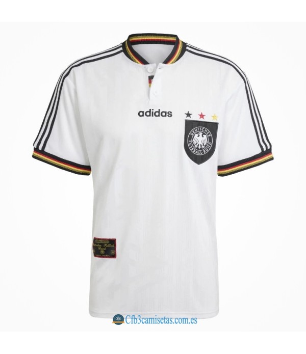 CFB3-Camisetas Alemania 1a equipación euro 1996