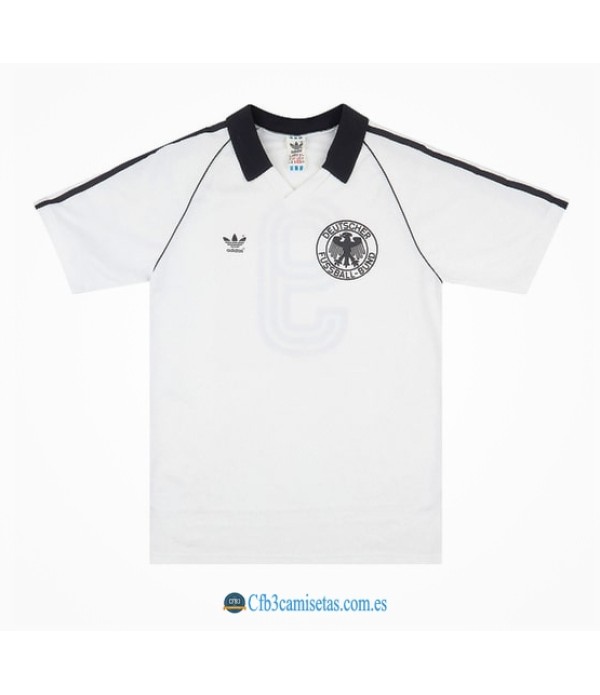 CFB3-Camisetas Alemania occidental 1a equipación 1980