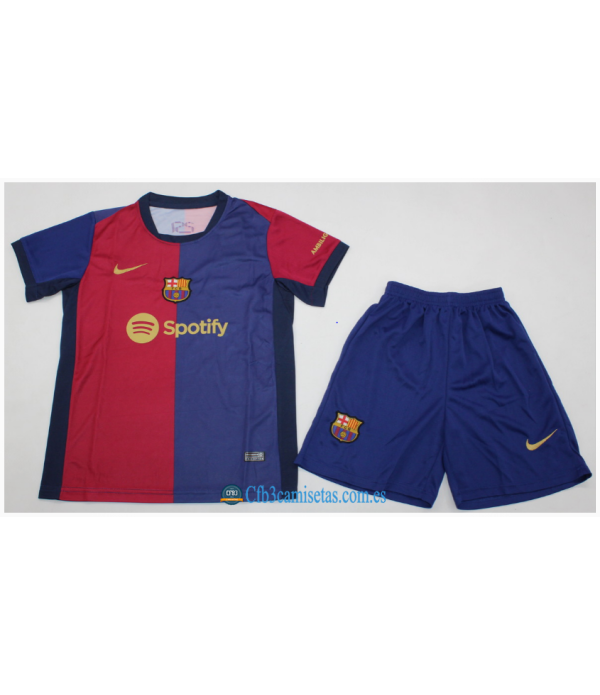 CFB3-Camisetas Fc barcelona 1a equipación 2024/25 - niÑos