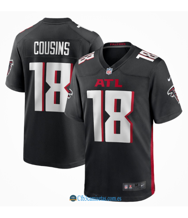 CFB3-Camisetas Kirk cousins atlanta falcons