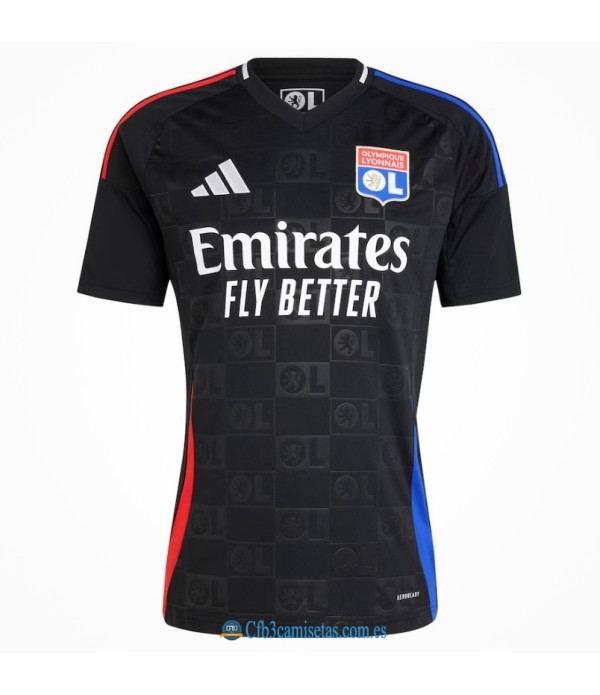 CFB3-Camisetas Olympique lyon 2a equipación 2024/25