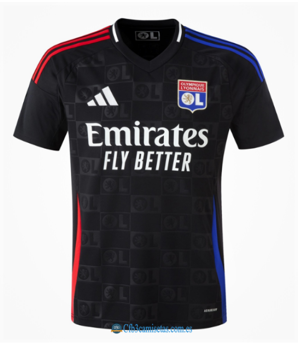 CFB3-Camisetas Olympique lyon 2a equipación 2024/25 - authentic