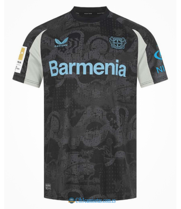 CFB3-Camisetas Bayer 04 leverkusen 3a equipación 2024/25 - authentic