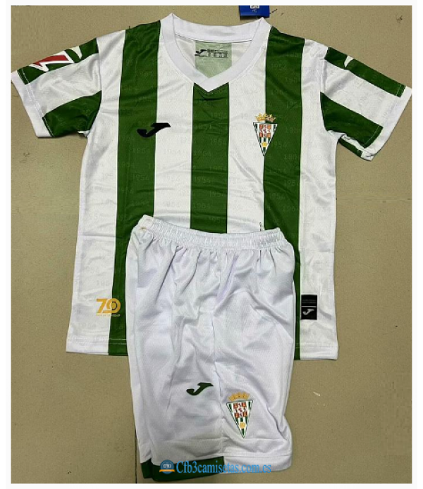CFB3-Camisetas Cordoba 1a equipación 2024/25 - ninos