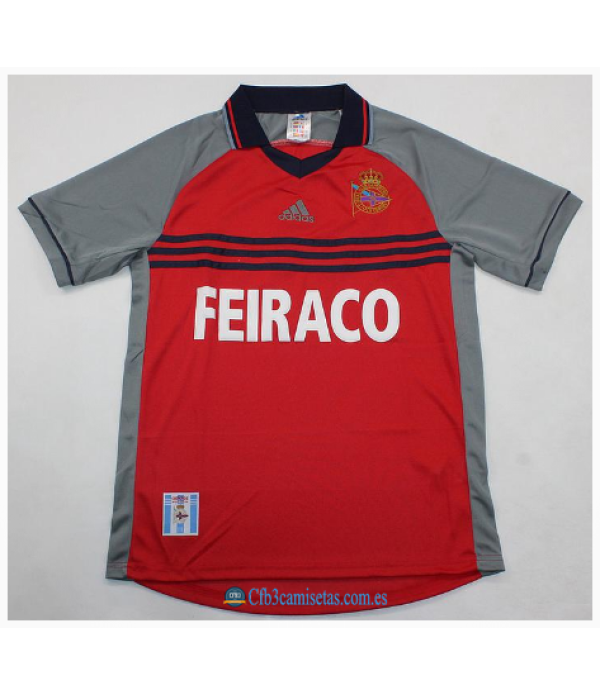 CFB3-Camisetas Deportivo de la coruña 2a equipación 1998/99
