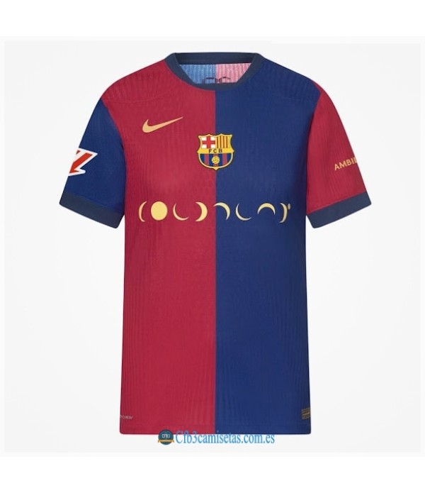 CFB3-Camisetas Fc barcelona 1a equipación 2024/25 coldplay - authentic